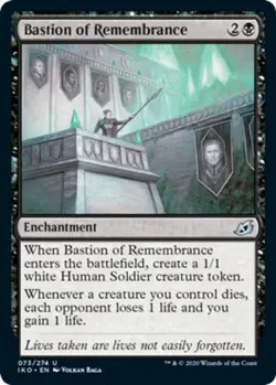 MTG - Bastion of Remembrance - Ikoria: Lair of Behemoths - NM, English Magic FLA - Image 1