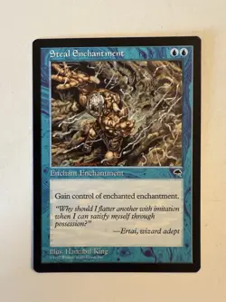 Steal Enchantment Tempest Regular X1 NM - Image 3