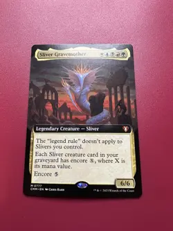 *** Sliver Gravemother *** Extended Art Commander Masters NM MTG English - Image 1