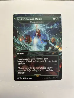 Aerith's Curaga Magic - Heroic Intervention Secret Lair Drop Non-Foil - Image 1
