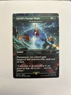 Aerith's Curaga Magic - Heroic Intervention Secret Lair Drop Non-Foil - Image 3