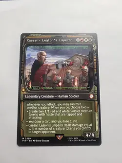 MTG - Caesar, Legion's Emperor (Showcase) PIP Regular Mythic #0339 - Image 1