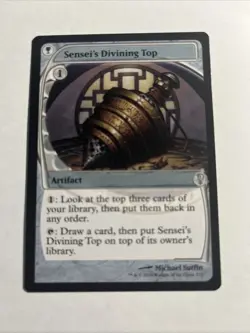 Sensei's Divining Top (Future Sight) - Mystery Booster 2 MTG Plus Bonus Rare!!! - Image 1