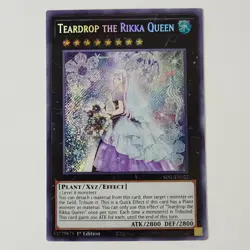 Teardrop the Rikka Queen - SESL-EN022 - NM - Secret Rare - 1st ed - Yugioh - Image 3