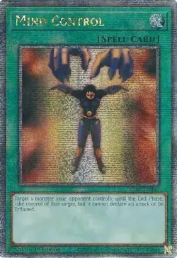 Mind Control - RA02-EN046 - Quarter Century Secret Rare - 1st Edition NM YuGiOh! - Image 2