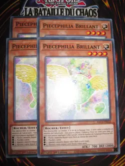 YU-GI-OH! COM PLAYSET (LOT OF 4) PIECEPHILIA BRILLIANT BACH-FR032 NEW EDITION 1 - Image 1
