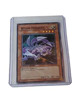 Worm Dimikles Limited Edition Super Rare HA01-EN020 Yugioh Card Yu-Gi-Oh 1x - Image 1