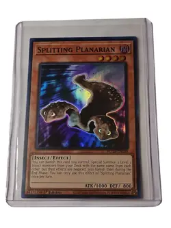 🔥Yugioh! Splitting Planarian - ROTA-EN100 - Super Rare - 1st Edition - Image 1