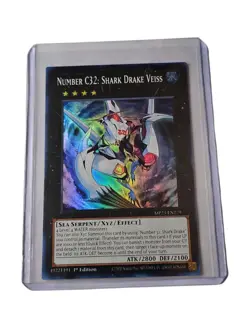 Number C32: Shark Drake Veiss 1st Edition Super Rare MP23-EN279 Yu-Gi-Oh🔥🔥 - Image 3
