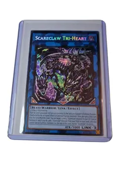 Yugioh Scareclaw Tri-Heart MP23-EN088 Prismatic Secret Rare NM 1ST EDITION🔥 - Image 3