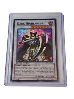 🔥Yu-Gi-Oh! Dark Highlander CT09-EN007 Limited Super Rare - Image 3