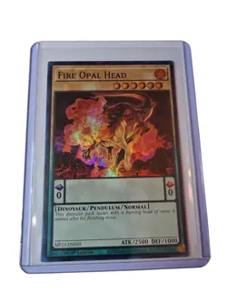 Yu-Gi-Oh! - Fire Opal Head - MP23-EN050 - Super Rare -1st Edition | NM/M - Image 1