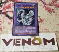 1x (VLP) - Cyber Twin Dragon - CRV-EN035 - Super Rare - Unlimited YuGiOh - Image 1
