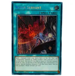 YUGIOH Nadir Servant RA01-EN062 Secret Rare Card 1st Edition NM - Image 2