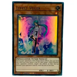 YUGIOH Effect Veiler RA01-EN003 Ultra Rare Card 1st Edition NM - Image 1