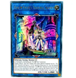 YUGIOH Evil Twin's Trouble Sunny BODE-EN051 Ultra Rare Card 1st Edition LP - Image 1