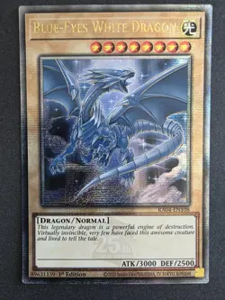 Blue-Eyes White Dragon RA04-EN108 Quarter Century Secret Rare Alt 2 YuGiOh - Image 1