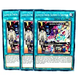 YUGIOH Live Twin Sunny's Snitch MP22-EN161 Common Card Playset 1st Edition NM - Image 1