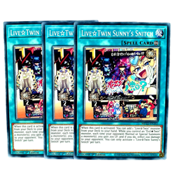 YUGIOH Live Twin Sunny's Snitch MP22-EN161 Common Card Playset 1st Edition NM - Image 2