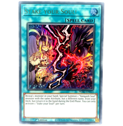 YUGIOH Stake Your Soul! WISU-EN023 Ultra Rare Card 1st Edition NM - Image 2