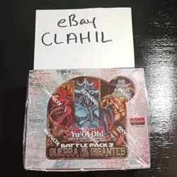 SPANISH Yugioh Battle Pack 2: War of the Giants Booster Box 1st Ed New Sealed! - Image 4