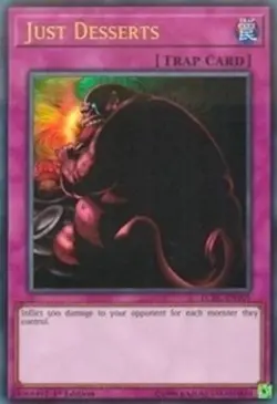 Yugioh! LP Just Desserts - LCKC-EN105 - Ultra Rare - 1st Edition Lightly Played, - Image 2