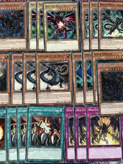 YuGiOh Red-Eyes Black Dragon Deck & Secret Rare Collection with Free Game Mat - Image 11