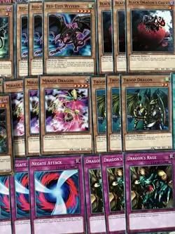 YuGiOh Red-Eyes Black Dragon Deck & Secret Rare Collection with Free Game Mat - Image 12