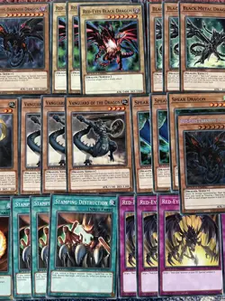 YuGiOh Red-Eyes Black Dragon Deck & Secret Rare Collection with Free Game Mat - Image 3