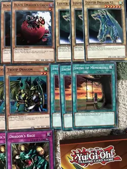 YuGiOh Red-Eyes Black Dragon Deck & Secret Rare Collection with Free Game Mat - Image 5