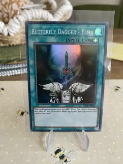 YUGIOH BUTTERFLY DAGGER ELMA SUPER RARE DCR-EN032 25TH ANNIVERSARY - Image 3