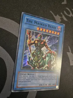 The Masked Beast DB1-EN214 Dark Beginning 1 Super Rare LP - Image 2