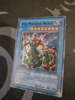 The Masked Beast DB1-EN214 Dark Beginning 1 Super Rare LP - Image 3