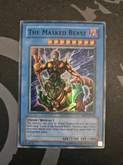 The Masked Beast DB1-EN214 Dark Beginning 1 Super Rare LP - Image 7