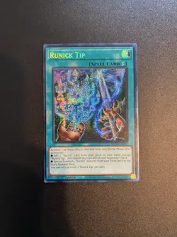Yu-Gi-Oh! Runick Tip | 1st Edition | Secret Rare MP23-EN241 NM - Image 3