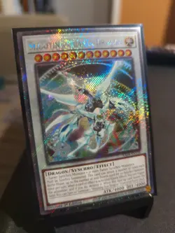 Yu-Gi-Oh! Shooting Quasar Dragon RA04 EN158 Platinum Secret Rare 1st Edition - Image 2