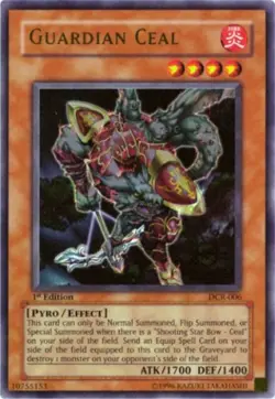 Guardian Ceal - DCR-006 - Ultra Rare - 1st Edition PL/MP YuGiOh!  Dark Crisis - - Image 1