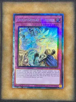 Yugioh Dimensional Barrier RA01-EN072 Collector Rare 1st Ed NM - Image 2