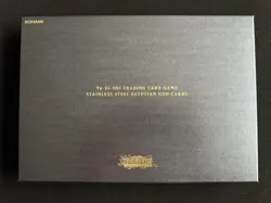 YUGIOH Stainless Steel Egyptian God Card Set Manga Art ENGLISH LIMITED Edition - Image 4