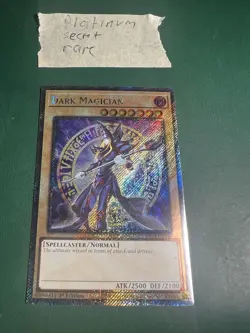 Yu-Gi-Oh! Dark Magician 8th Alternative Art RA04-EN106 Platinum Secret Rare - Image 2