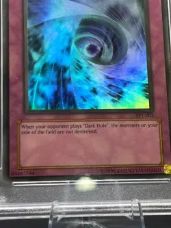 🔥 YUGIOH TOURNAMENT PACK 1 TP1-005 WHITE HOLE SUPER RARE PSA 10 NEW CERT! - Image 3