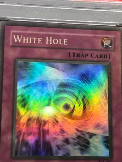 🔥 YUGIOH TOURNAMENT PACK 1 TP1-005 WHITE HOLE SUPER RARE PSA 10 NEW CERT! - Image 8