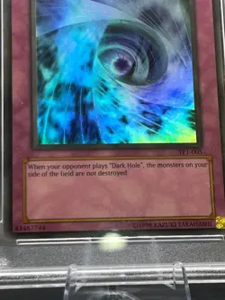 🔥 YUGIOH TOURNAMENT PACK 1 TP1-005 WHITE HOLE SUPER RARE PSA 10 NEW CERT! - Image 9