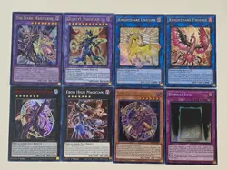 Yugioh Dark Magician Deck Girl Illusion Chaos Quintet Ebon Skill - Free Pack - Image 1
