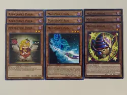 Yugioh Dark Magician Deck Girl Illusion Chaos Quintet Ebon Skill - Free Pack - Image 10