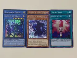 Yugioh Dark Magician Deck Girl Illusion Chaos Quintet Ebon Skill - Free Pack - Image 5