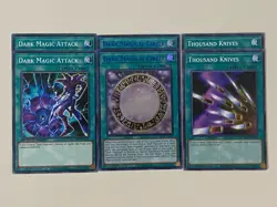 Yugioh Dark Magician Deck Girl Illusion Chaos Quintet Ebon Skill - Free Pack - Image 7