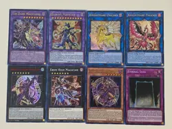 Yugioh Dark Magician Deck Girl Illusion Chaos Quintet Ebon Skill - Free Pack - Image 9