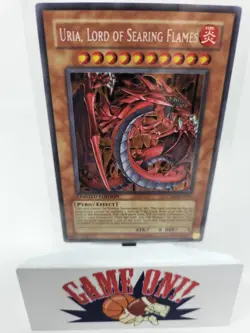 YuGiOh Uria, Lord of Searing Flames CT03-EN005 Limited Edition Secret Rare LP - Image 1