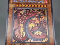 YuGiOh Uria, Lord of Searing Flames CT03-EN005 Limited Edition Secret Rare LP - Image 6